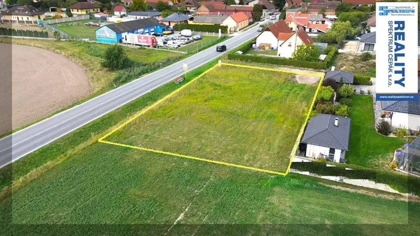 Prodej pozemku pro bydlení, Pištín, 1208 m2