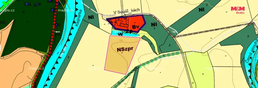 Prodej louky, Konárovice, 10890 m2