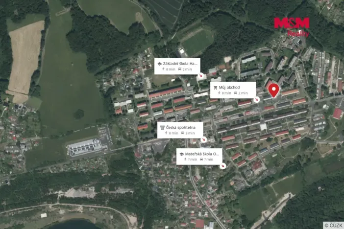 Prodej bytu 3+1, Habartov, Čs. armády, 70 m2