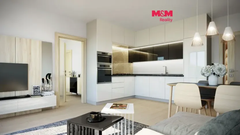 Prodej bytu 2+kk, Praha - Bohnice, Pekařova, 49 m2