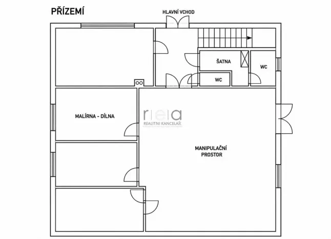 Prodej výrobních prostor, Nový Bor, 280 m2