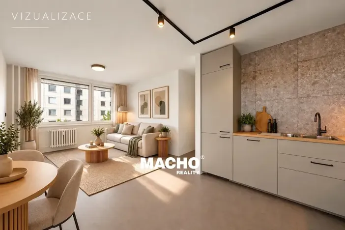 Pronájem bytu 3+kk, Praha - Modřany, Poljanovova, 65 m2