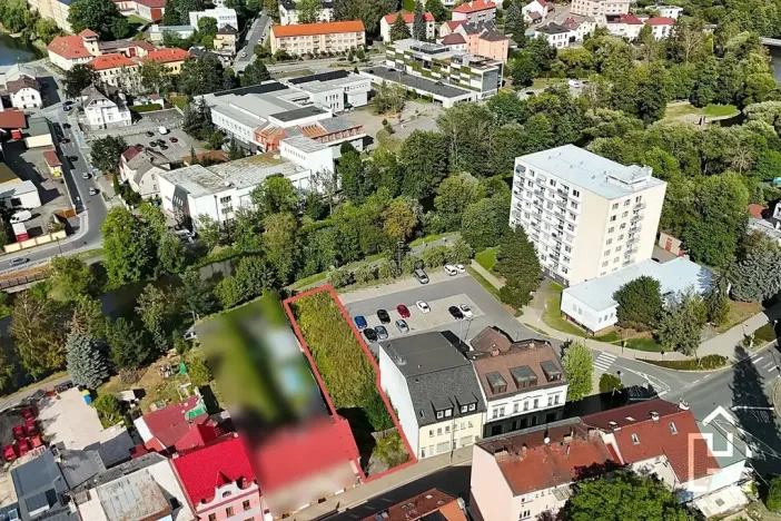 Prodej komerčního pozemku, Havlíčkův Brod, Nádražní, 727 m2