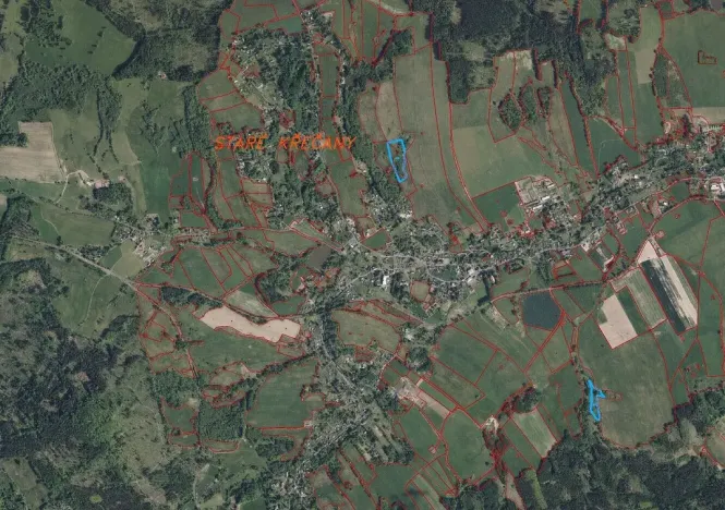 Prodej pole, Staré Křečany, 25746 m2