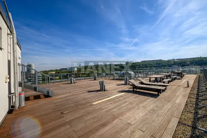 Pronájem bytu 1+kk, Praha - Karlín, Molákova, 36 m2