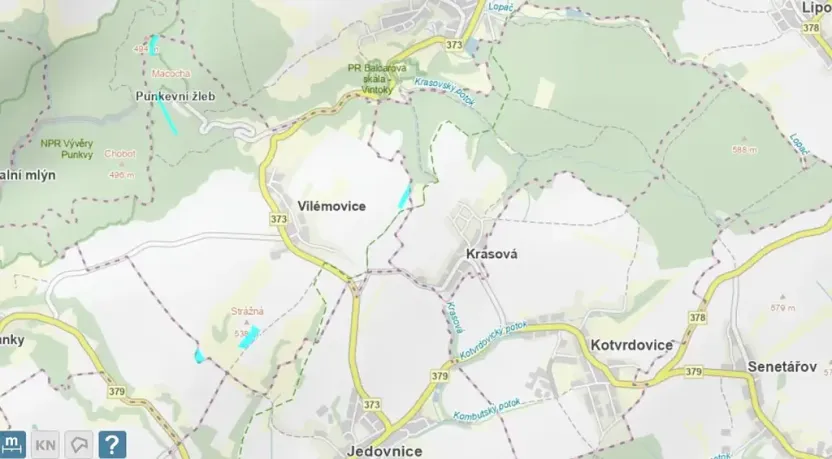 Prodej pole, Vilémovice, 46444 m2