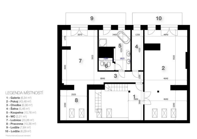 Prodej bytu 5+kk, Praha - Nové Město, Na Moráni, 273 m2
