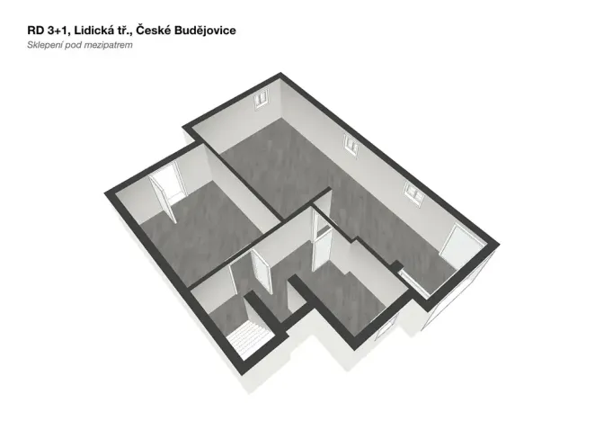 Prodej rodinného domu, České Budějovice, Lidická tř., 123 m2
