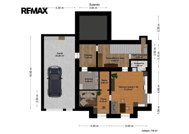 Prodej vily, Slaný, Máchova, 352 m2