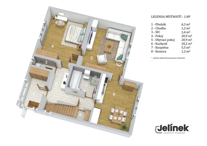Prodej rodinného domu, Polička, Betlém, 115 m2