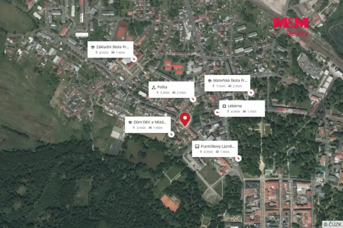 Prodej bytu 3+1, Františkovy Lázně, Anglická, 74 m2