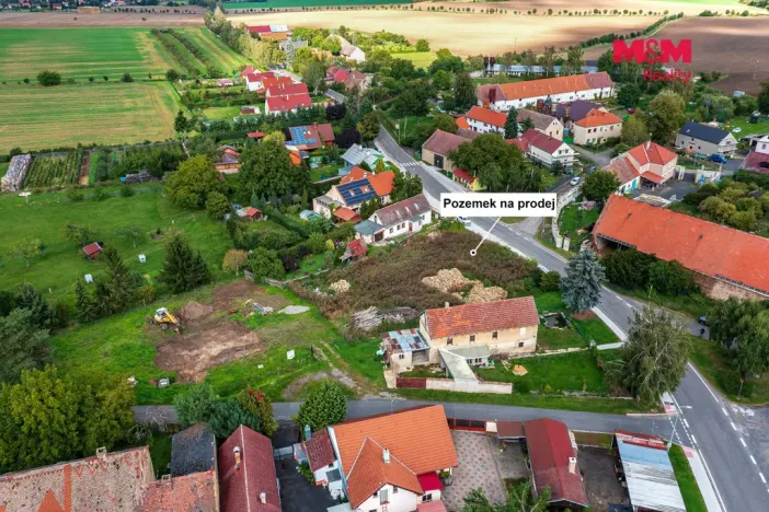 Prodej pozemku pro bydlení, Velemín - Březno, 608 m2