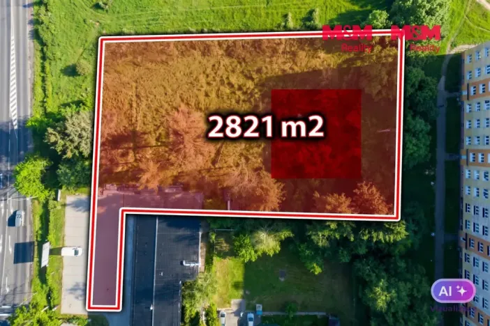 Prodej komerčního pozemku, Sokolov, Karla Havlíčka Borovského, 2821 m2