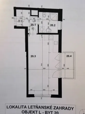 Prodej bytu 1+kk, Praha - Letňany, Hlučkova, 39 m2