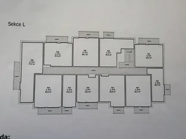 Prodej bytu 1+kk, Praha - Letňany, Hlučkova, 39 m2