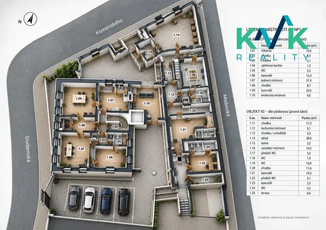 Prodej ubytování, Karlovy Vary, Studentská, 1127 m2