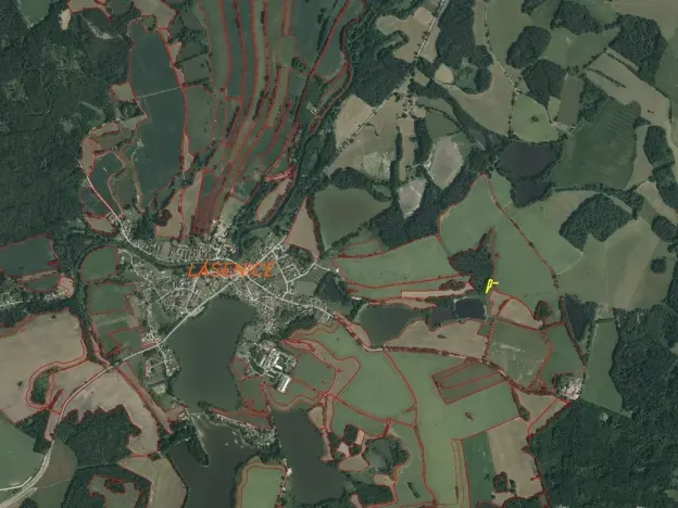 Dražba louky, Lásenice, 718 m2