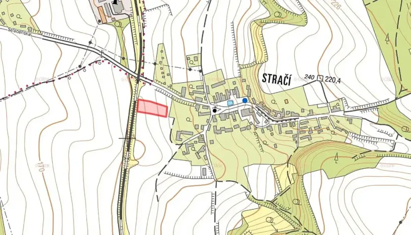 Prodej zahrady, Štětí, 3000 m2