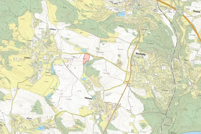 Prodej pole, Pětihosty, 24718 m2
