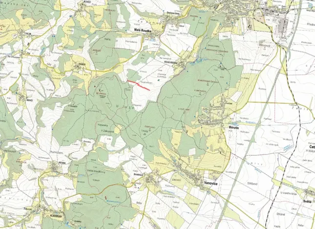 Prodej pole, Velké Opatovice, 6201 m2