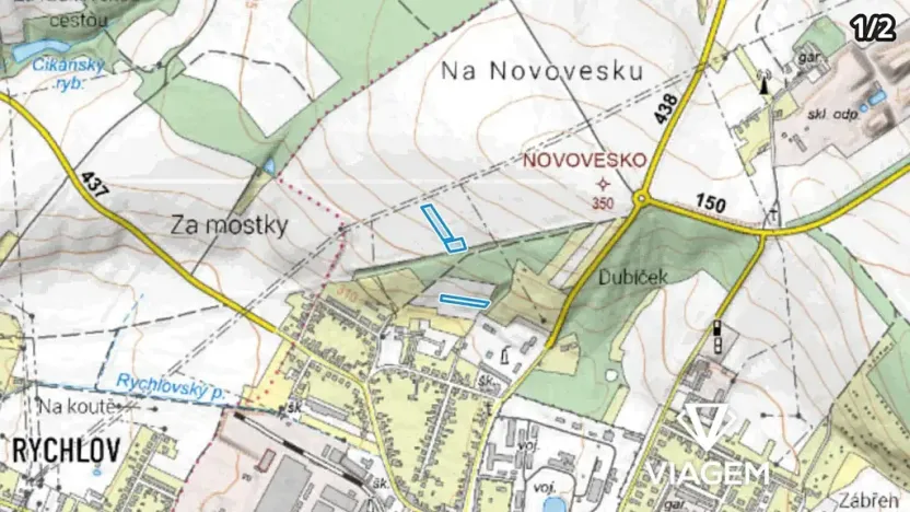 Prodej pole, Bystřice pod Hostýnem, 5417 m2