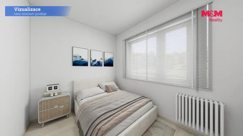 Prodej bytu 2+1, Děčín - Děčín VI-Letná, Za Bažantnicí, 50 m2