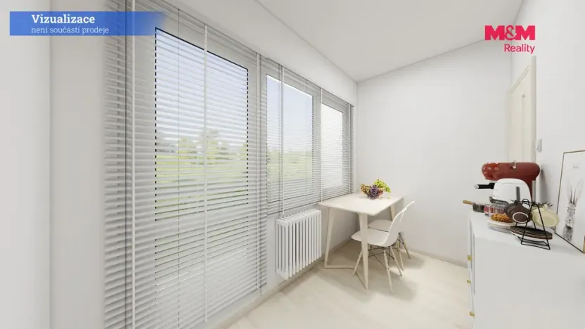Prodej bytu 2+1, Děčín - Děčín VI-Letná, Za Bažantnicí, 50 m2