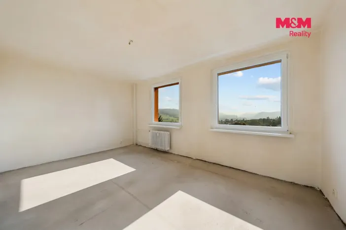 Prodej bytu 2+1, Děčín - Děčín VI-Letná, Za Bažantnicí, 50 m2