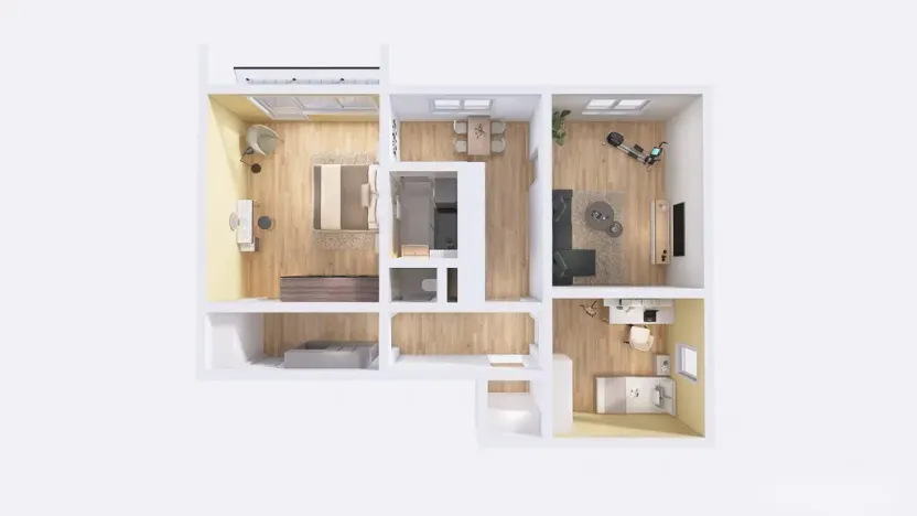 Prodej bytu 3+1, Olomouc - Nová Ulice, Kmochova, 75 m2