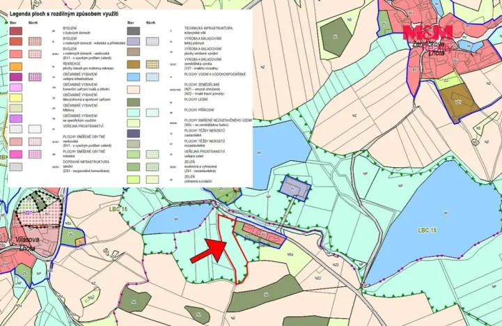Prodej louky, Petrovice - Obděnice, 7011 m2