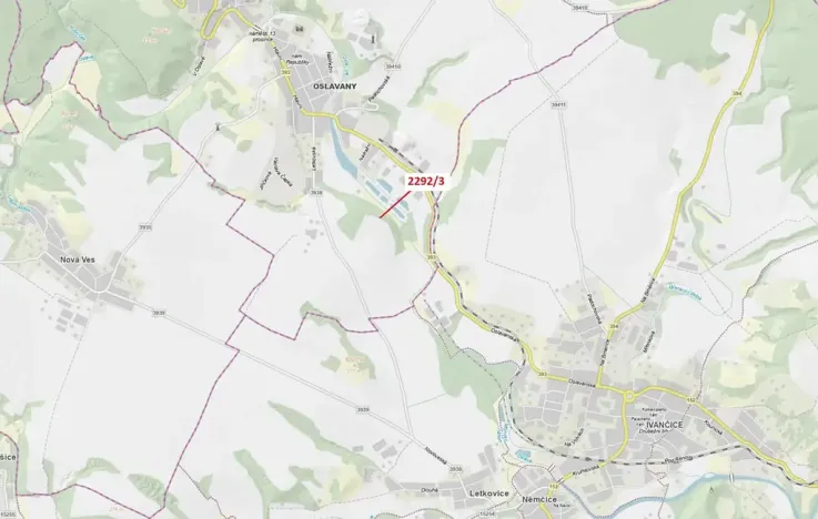 Dražba lesa, Oslavany, 26 m2