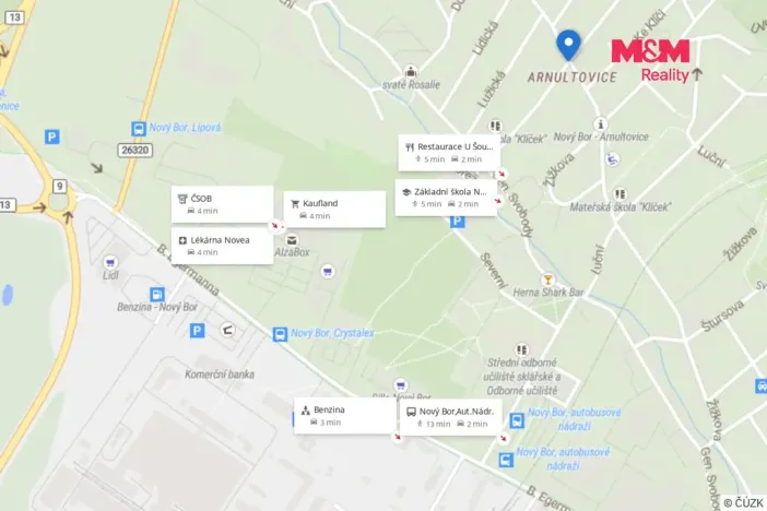 Prodej bytu 3+1, Nový Bor - Arnultovice, 68 m2
