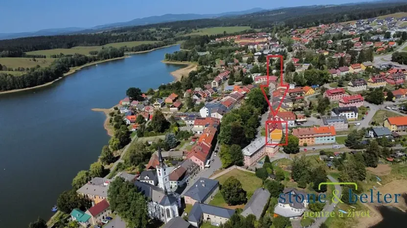 Prodej bytu 2+1, Frymburk, 52 m2