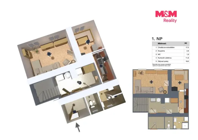 Prodej rodinného domu, Miličín, 170 m2