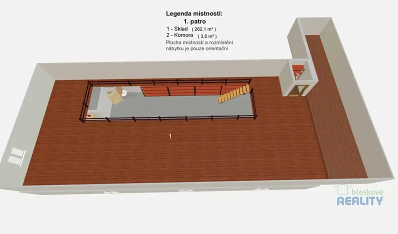 Pronájem výrobních prostor, Brandýs nad Labem-Stará Boleslav, 525 m2
