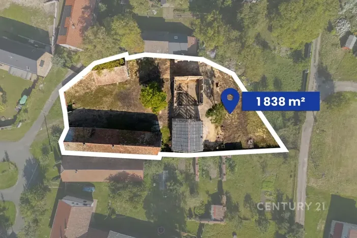 Prodej pozemku pro bydlení, Sány, 1838 m2