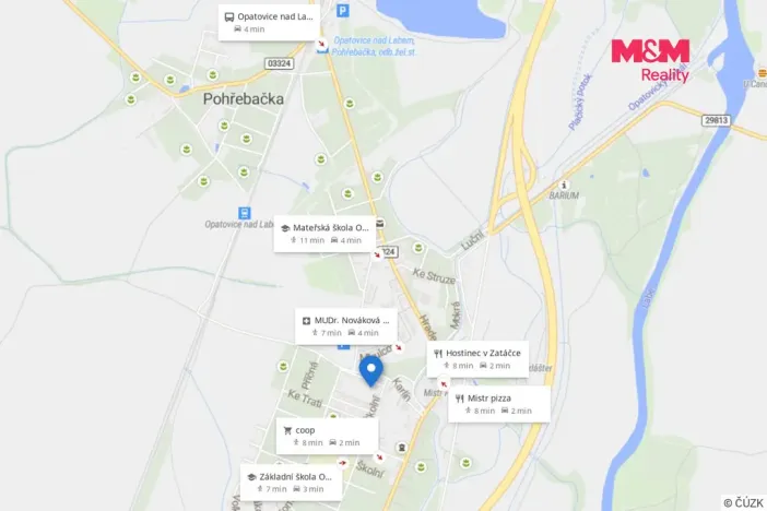 Prodej bytu 2+1, Opatovice nad Labem, Dvořákova, 54 m2