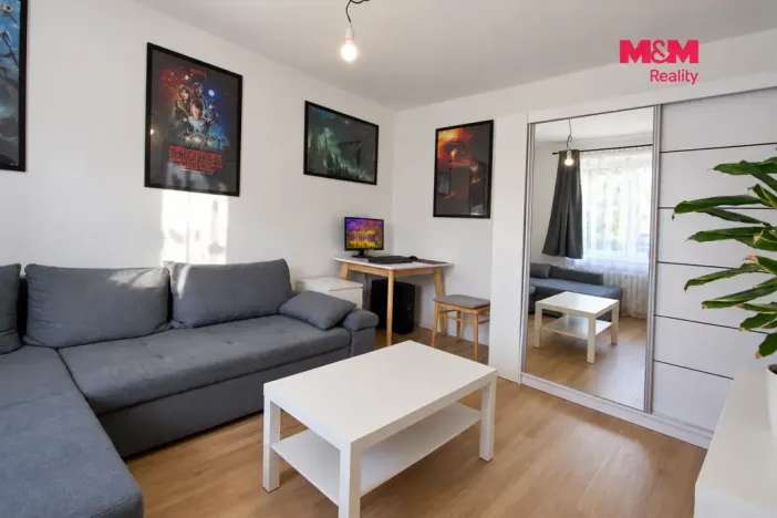 Pronájem bytu 1+1, Pardubice - Bílé Předměstí, Na Okrouhlíku, 28 m2