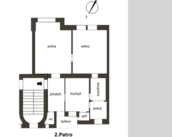 Prodej bytu 3+1, Brno, Šumavská, 92 m2