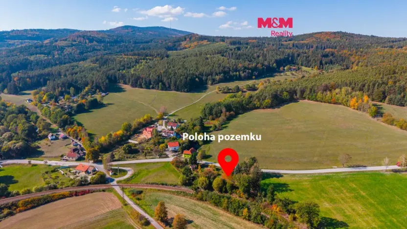 Prodej pozemku pro bydlení, Zlatá Koruna - Plešovice, 1647 m2