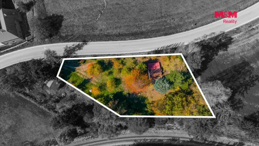 Prodej pozemku pro bydlení, Zlatá Koruna - Plešovice, 1647 m2