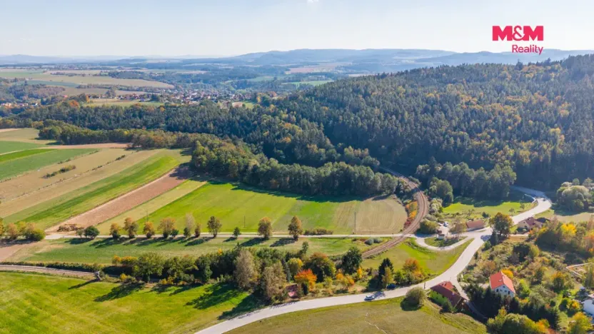 Prodej pozemku pro bydlení, Zlatá Koruna - Plešovice, 1647 m2