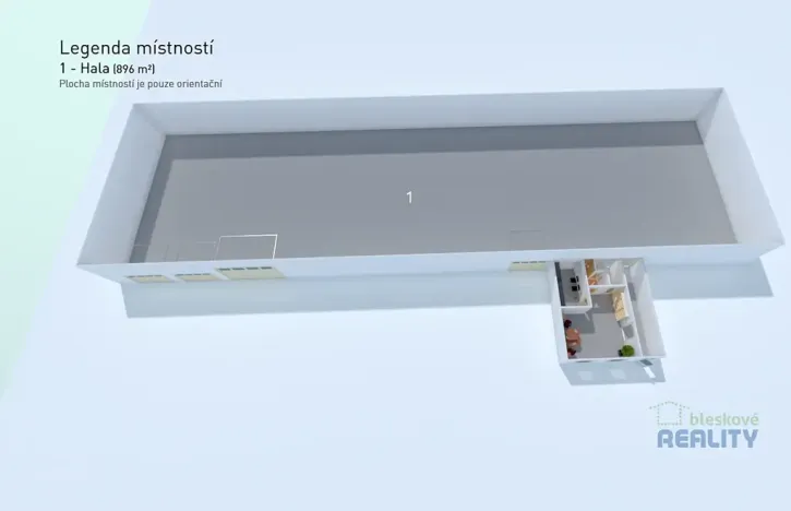Pronájem skladu, Brandýs nad Labem-Stará Boleslav, Pražská, 440 m2