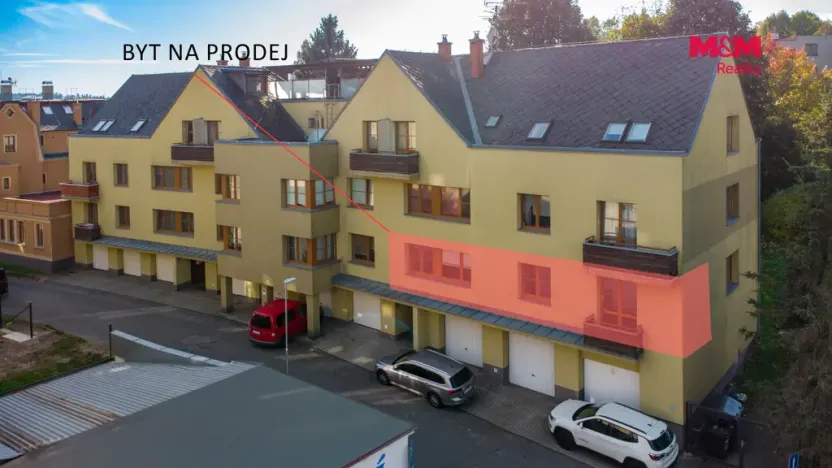 Prodej bytu 2+1, Jablonec nad Nisou, Kolmá, 56 m2