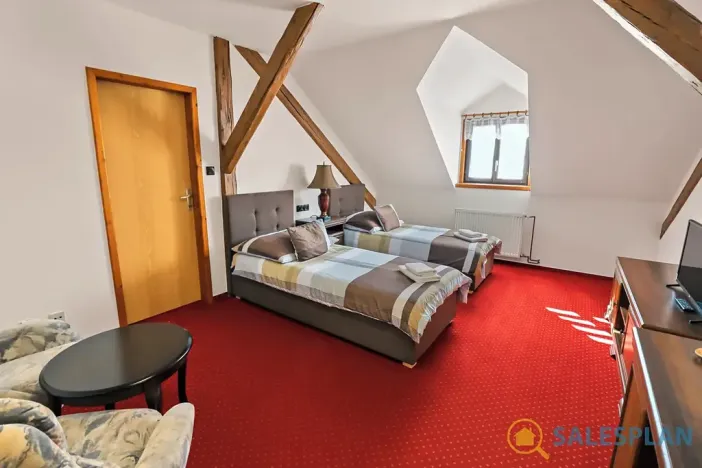 Prodej ubytování, Nová Bystřice, Mírové nám., 648 m2