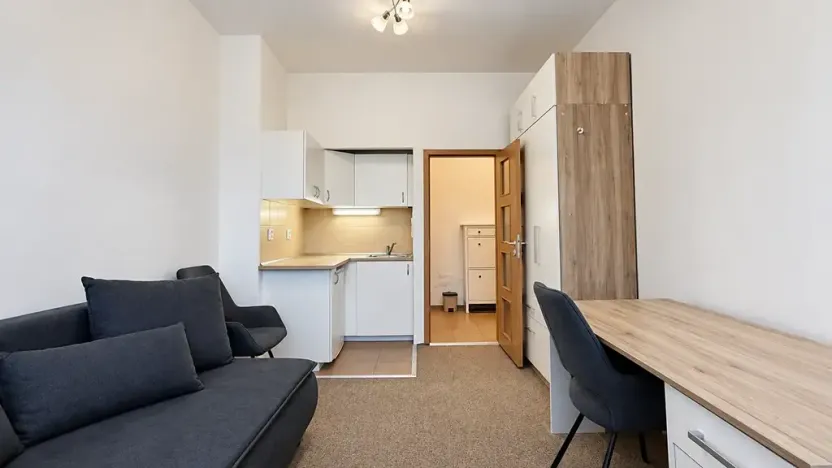 Pronájem bytu 1+kk, Brno, Tučkova, 21 m2