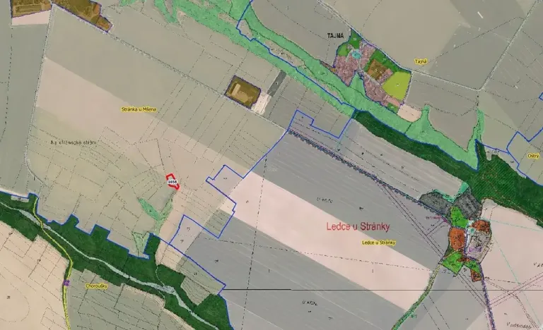 Prodej pole, Stránka, 2020 m2