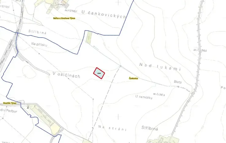 Prodej pole, Čankovice, 4922 m2