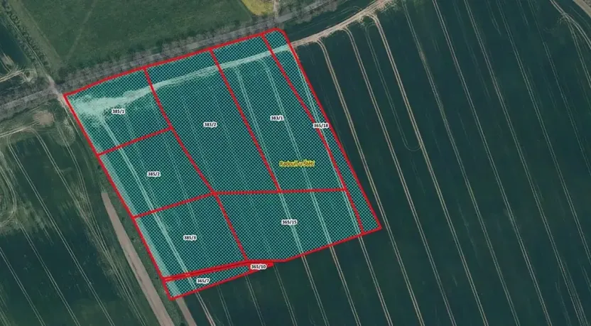 Prodej pole, 14932 m², Štětí, Radouň