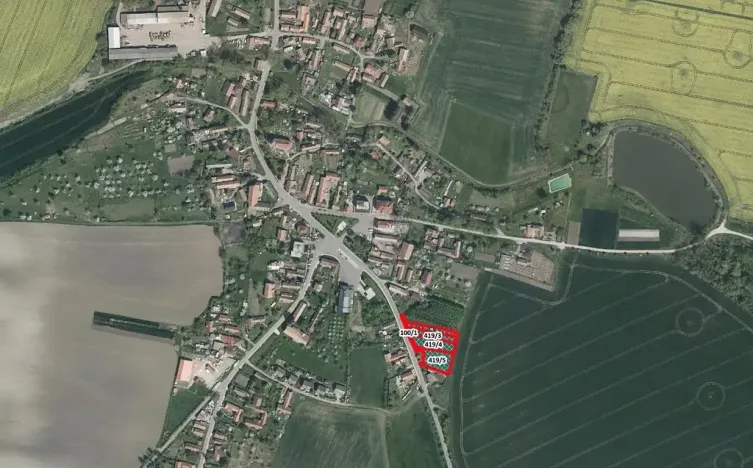 Prodej pozemku pro bydlení, Běchary, 3674 m2